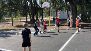 Recess basketball