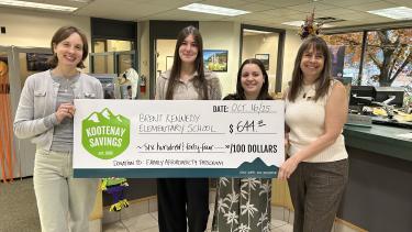 Brent Kennedy Elementary School - KSCU Donation 