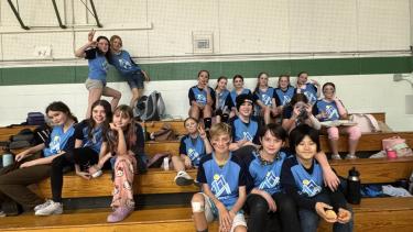 Gr 5/6 VBall Team @ Trafalgar