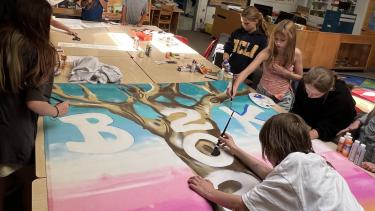 Grade 6 mural workshop 